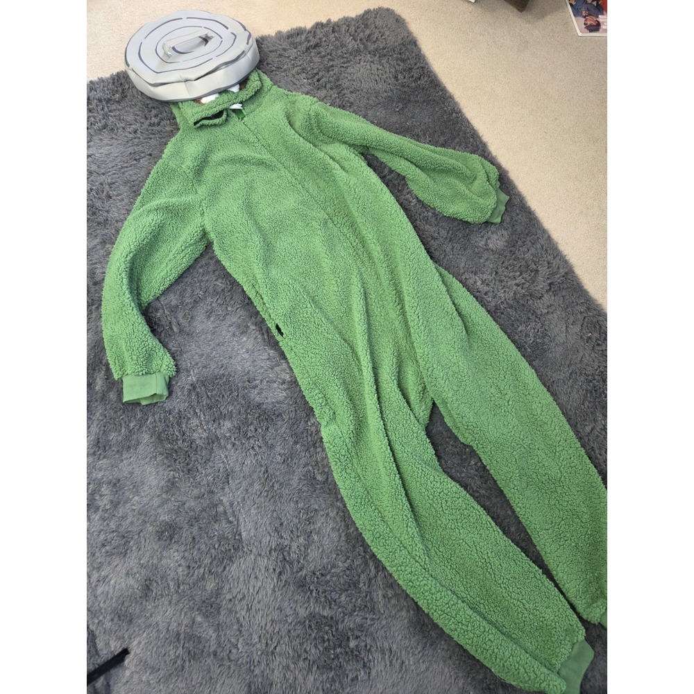 Sesame Street Oscar The Grouch Adult Costume Large Extra Large Pockets